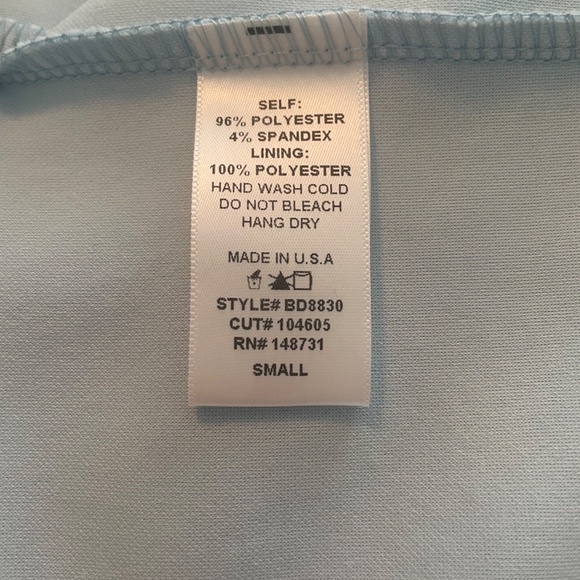 Love Loren Hampton Dress in Sky Blue - Picture 5 of 7